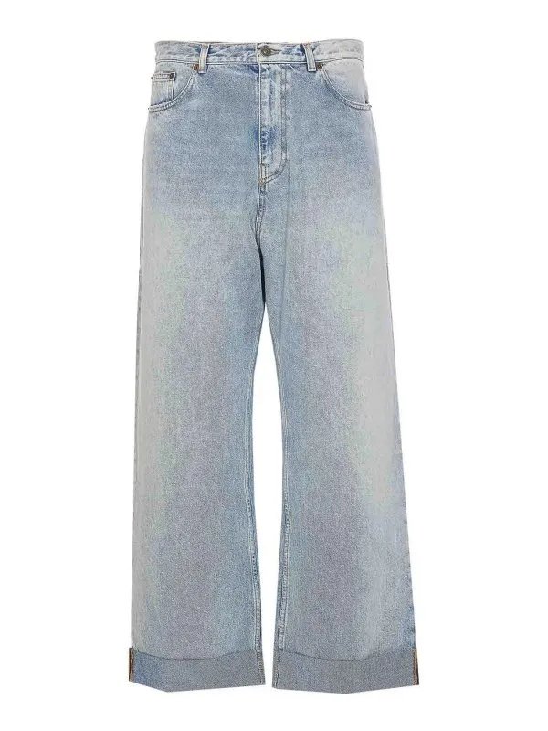 Valentino Garavani Jean Bootcut - Bleu - Bleu - Homme | DE04GARE508