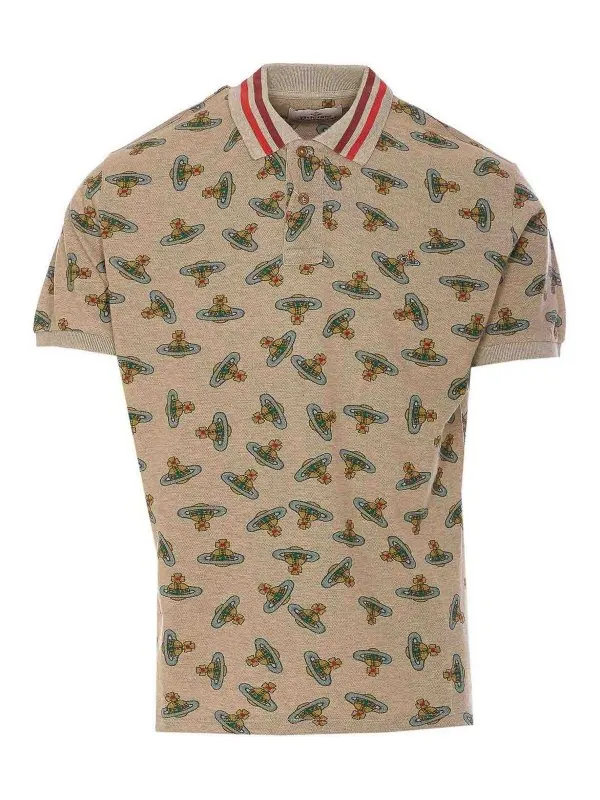 Vivienne Westwood Polo - Beige - Beige - Homme | 2H01000IJ008UC302