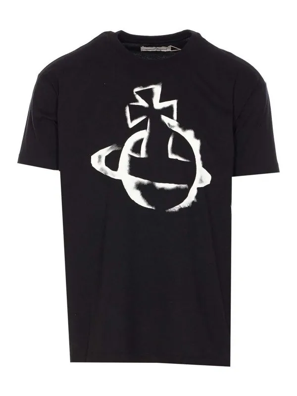Vivienne Westwood T-Shirt - Noir - Noir - Homme | 3G010033J001MN401
