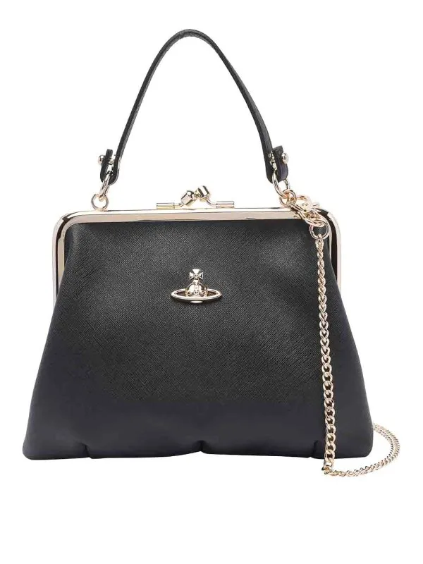 Vivienne Westwood Sac Cabas - Noir - Noir | 4B010007WS0021N402
