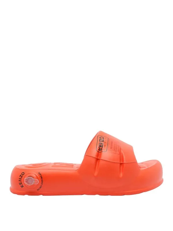 Kenzo Tongs - Orange - Orange - Femme | FF52MU210E5016