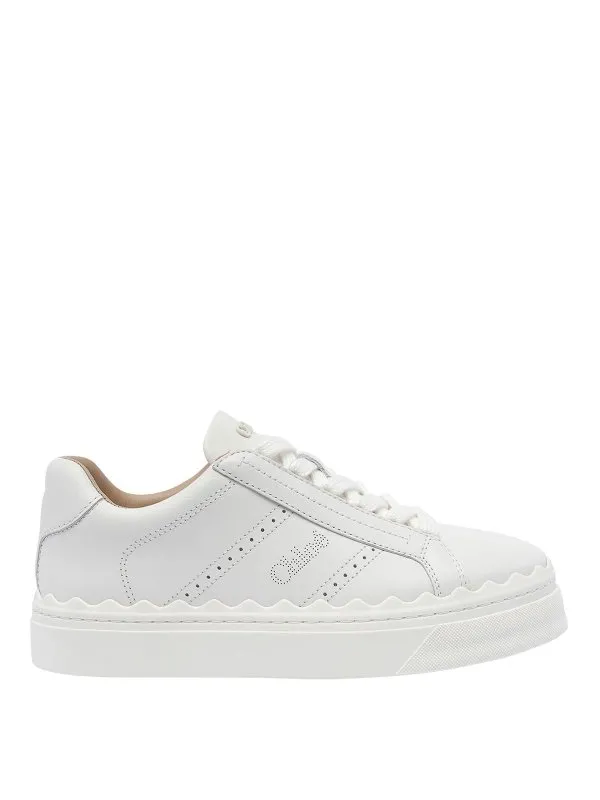 Chloe' Baskets - Blanc - Blanc - Femme | C23W953GQ101