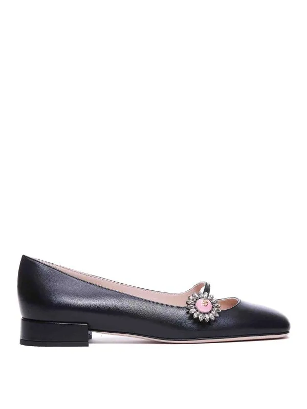 Valentino Garavani Ballerines - Noir - Noir - Femme | S0LL7DHS9TJ