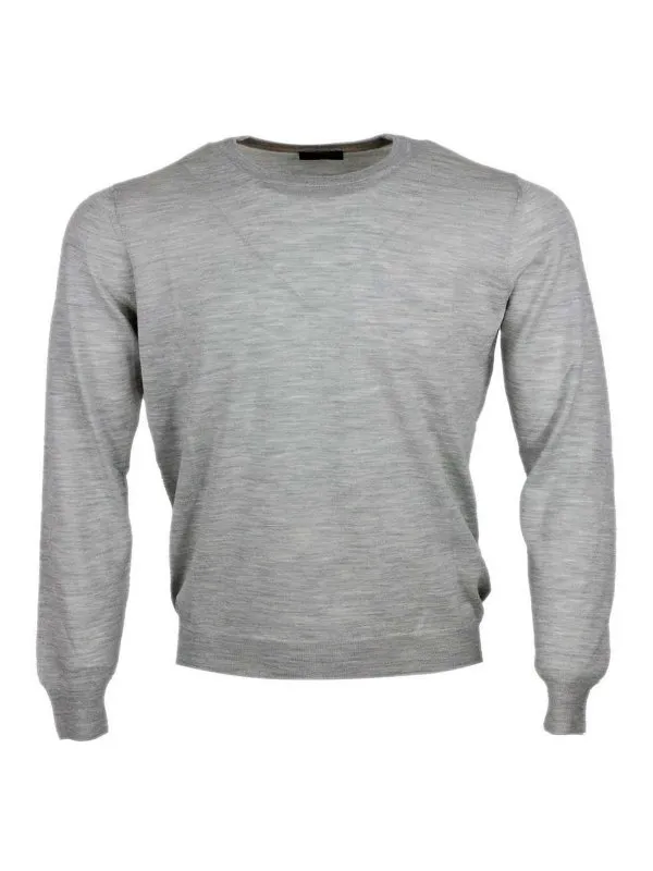 Barba Pull Col Rond - Gris - Gris - Homme | 5756713190048