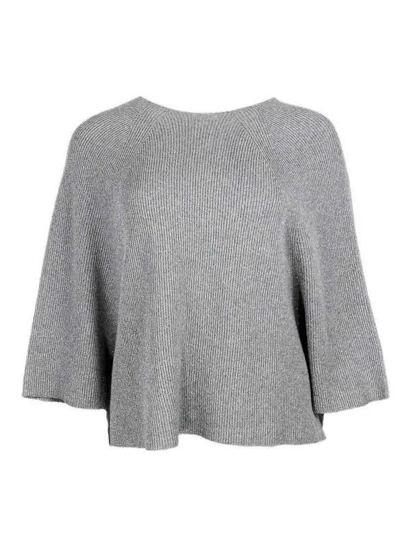 Fabiana Filippi Pull Col Rond - Gris - Gris | MAD275F495L4528132