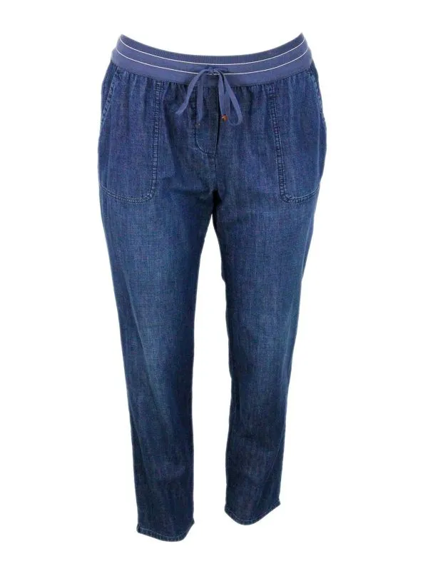 Lorena Antoniazzi Jean Droit - Foncé Délavé | P2552PA80A0570