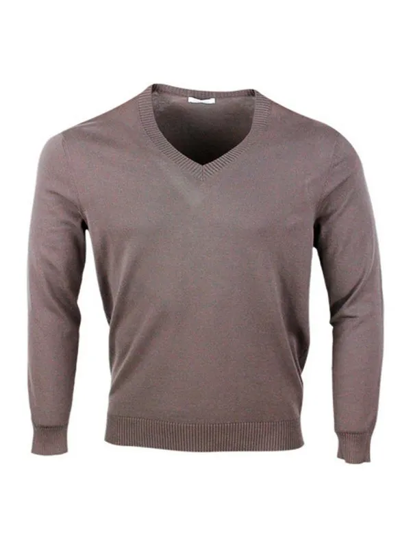 Malo Pull Col Rond - Marron - Marron - Homme | UXB038F3L27E0720