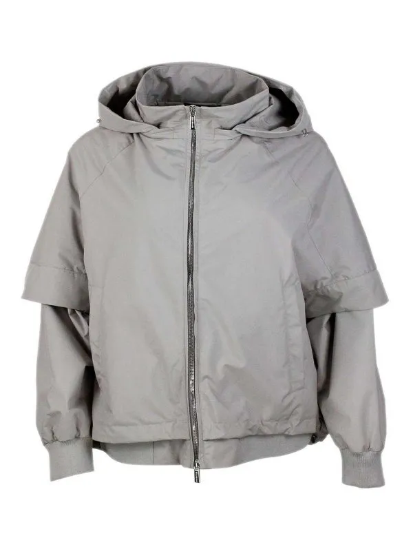 Moorer Veste Casual - Blanc - Blanc - Femme | TALITHASTP102