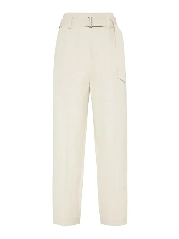 Brunello Cucinelli Pantalons Décontractés - Beige | MH544P8762C015