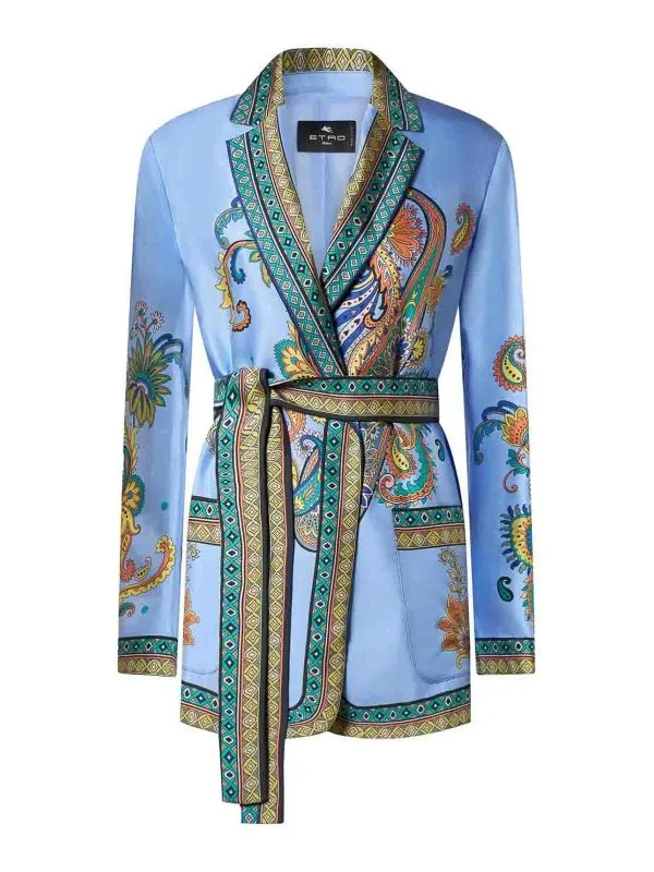 Etro Veste Casual - Bleu Clair - Bleu Clair | WRCA0017AK778X0885