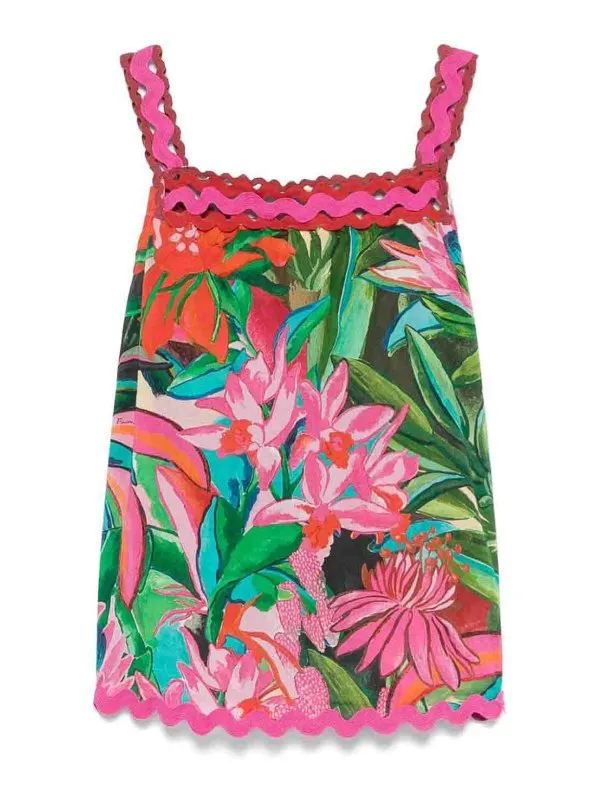 Farm Rio Blouse - Multicolore - Multicolore - Femme | 33843925056