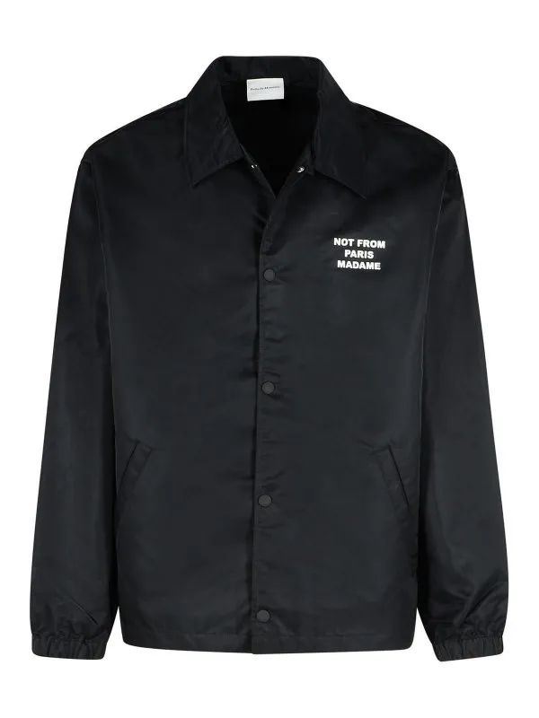 Drôle de Monsieur Veste Casual - Noir - Noir | PERMJT183PA014BL