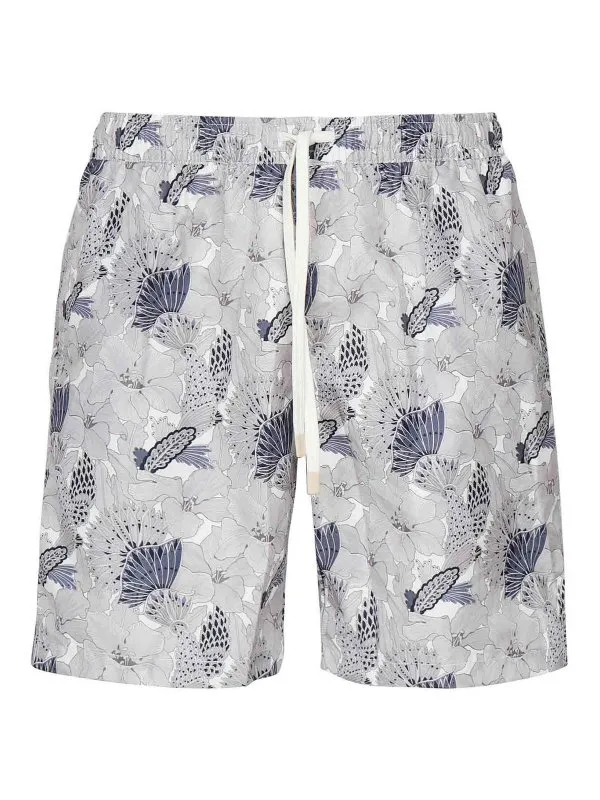 Eleventy Short De Bain - Gris - Gris - Homme | K75BEAK03NYL0K01506