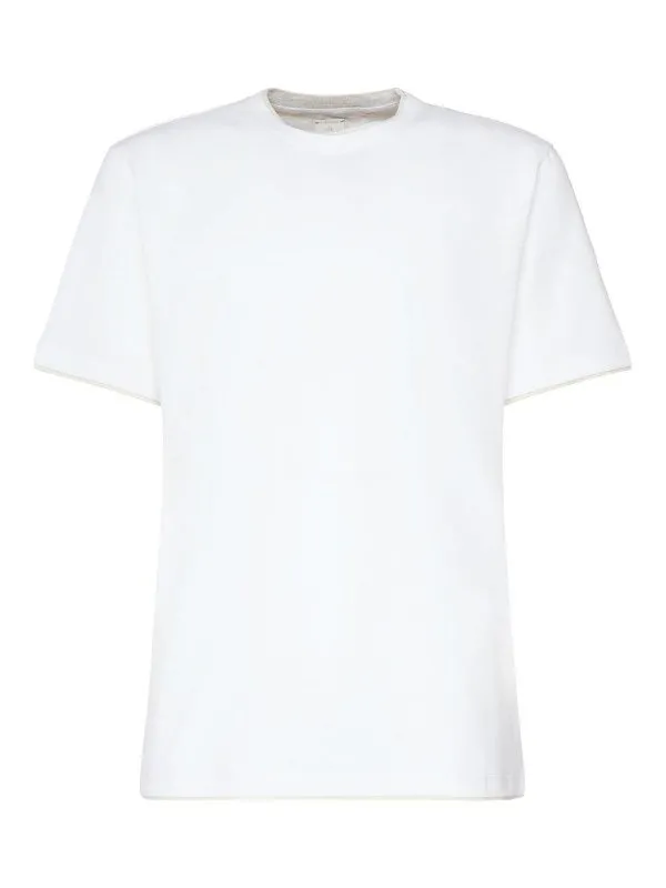 Eleventy T-Shirt - Blanc - Blanc - Homme | K75TSHK02TES0K266011302
