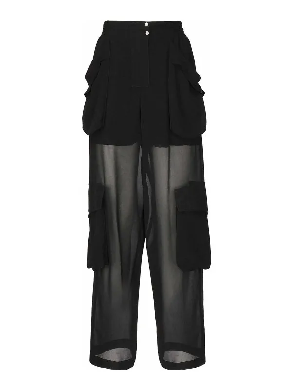 Pinko Pantalons Décontractés - Noir - Noir | 104751A21FZ99