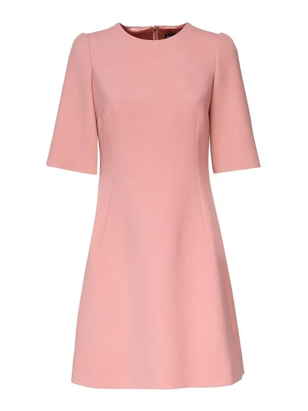 Dolce & Gabbana Robe Au Genou - Couleur Chair | F6GAUTFU2L8F0473