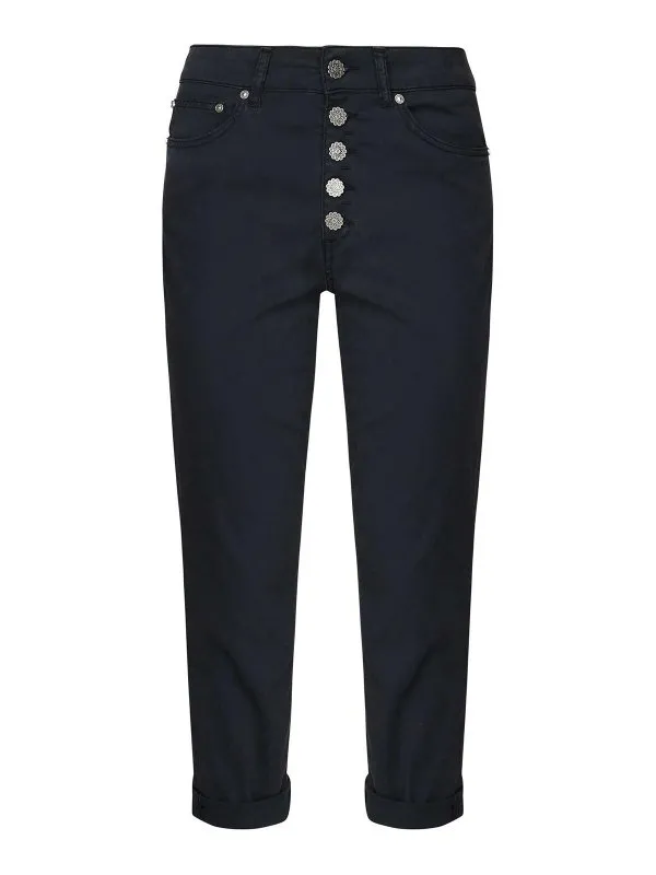 Dondup Jean Bootcut - Noir - Noir - Femme | DP268BGSE068D890