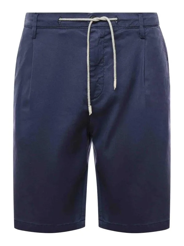 Eleventy Short - Bleu - Bleu - Homme | K75BERI03TET0K00811