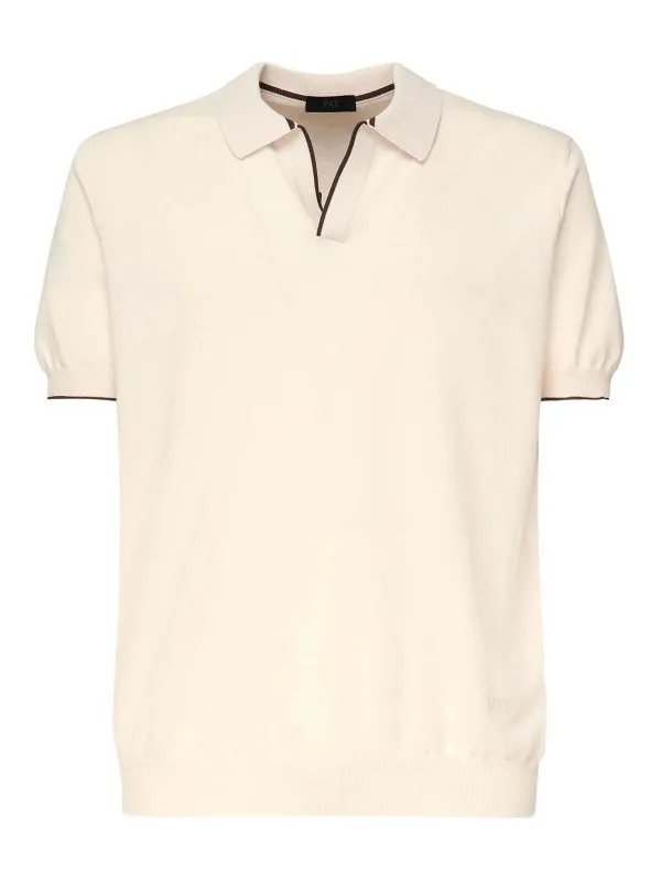 Fay Polo - Beige - Beige - Homme | NMMC1501740VHY0017