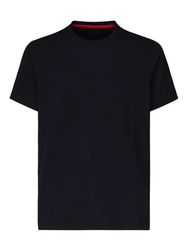 Fay T-Shirt - Noir - Noir - Homme | NPMB3501330UCXU806