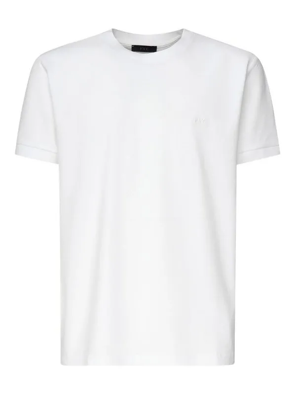 Fay T-Shirt - Blanc - Blanc - Homme | NPMB350136STDWB001