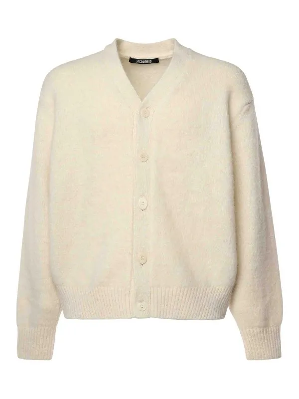 Jacquemus Cardigan - Beige - Beige - Homme | 255KN5452329130