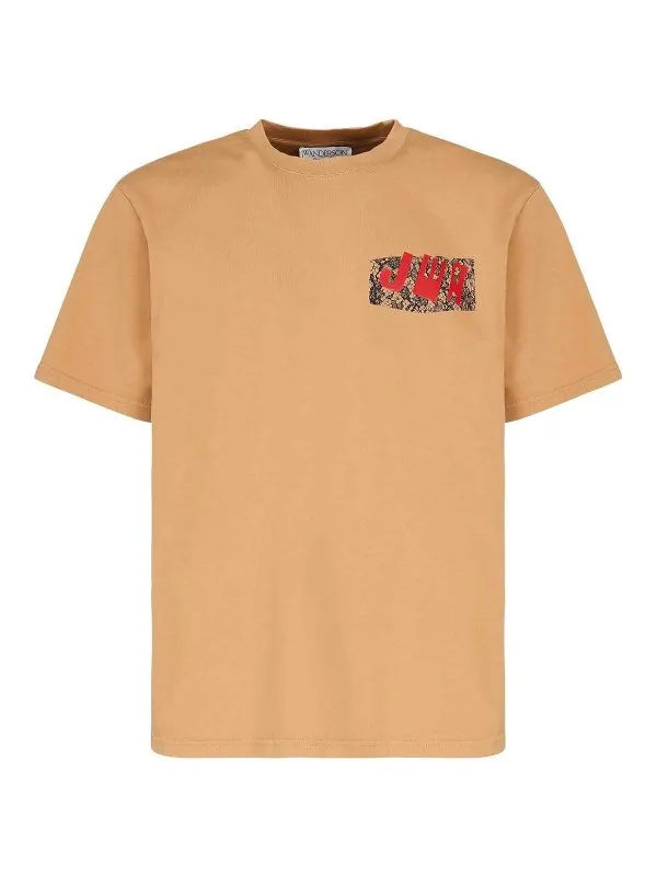 J.W. Anderson T-Shirt - Beige - Beige - Homme | JT0272PG1551132
