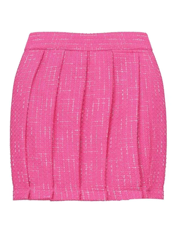 Alberto Audenino Mini Jupe - Couleur Chair - Femme | AUW4MAEPINK