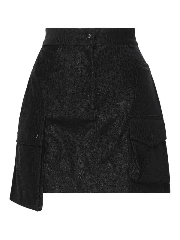 Alberto Audenino Mini Jupe - Noir - Noir - Femme | AUWTONIABLACK