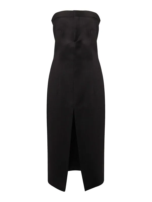 Nineminutes Robe Au Genou - Noir - Noir - Femme | 25FWNAB0019BLACK