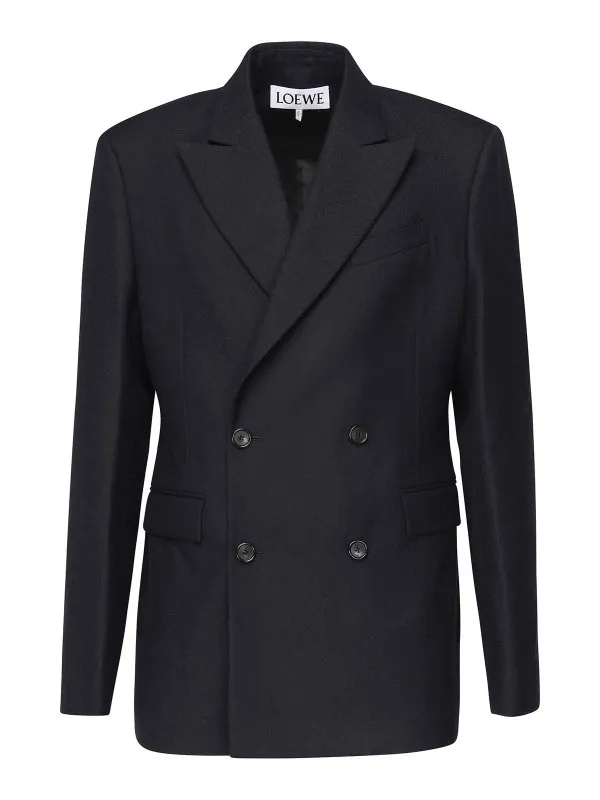 Loewe Veste Casual - Bleu - Bleu - Homme | HSM1Y03W278511