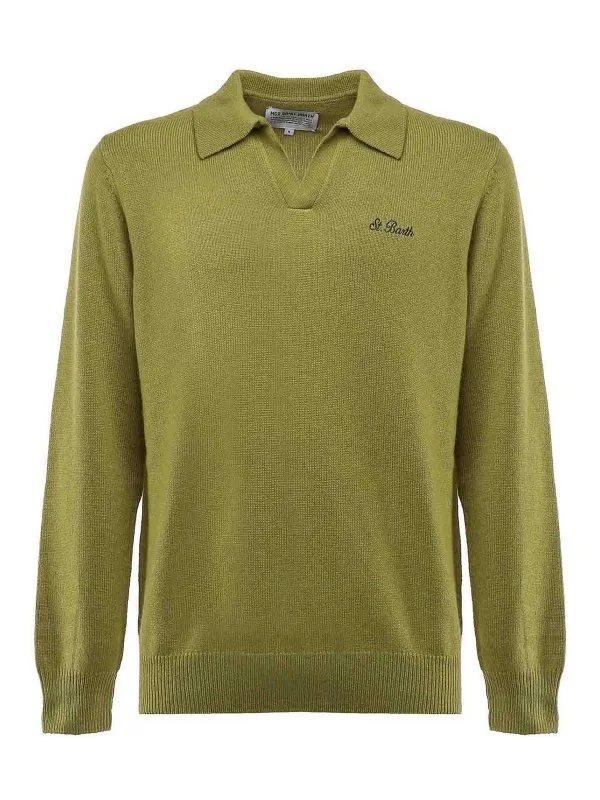 Mc2 Saint Barth Polo - Vert - Vert - Homme | COV000200035G