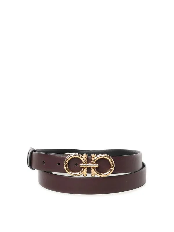 Ferragamo Ceinture - Marron - Marron - Femme | 230359780428004
