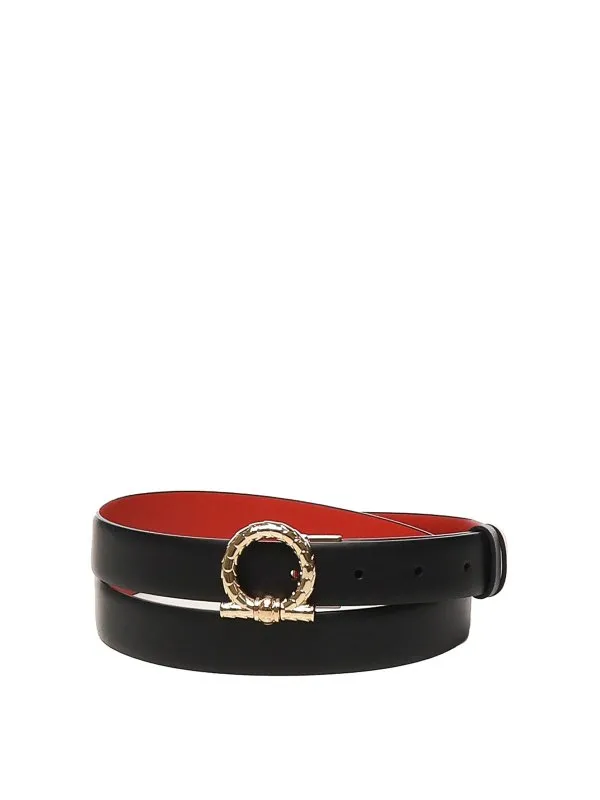 Ferragamo Ceinture - Noir - Noir - Femme | 230372780478004