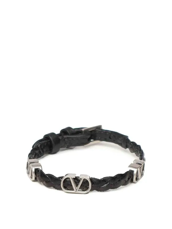 Valentino Garavani Bracelets - Noir - Noir - Homme | 6Y2J0S50QGP0NO