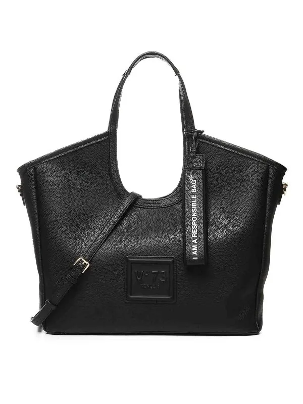 V°73 Sac Bandoulière - Noir - Noir - Femme | 73BS8VR01JENNYNERO