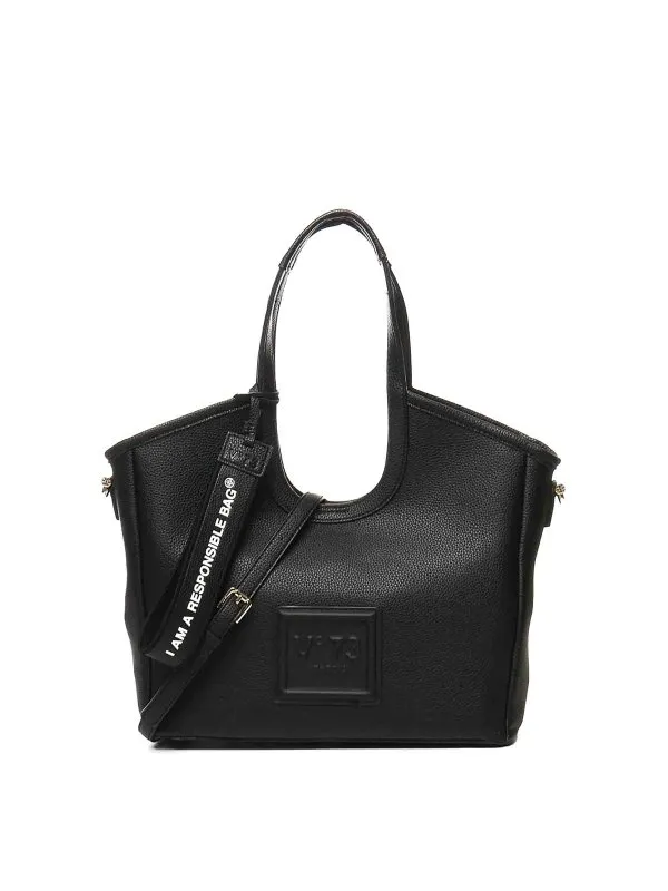 V°73 Sac Bandoulière - Noir - Noir - Femme | 73BS8VR02JENNYNERO