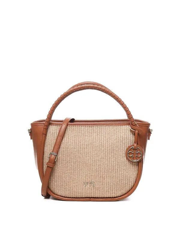 V°73 Sac Bandoulière - Marron | 73BS90002FLAMINIANATURALECUOIO