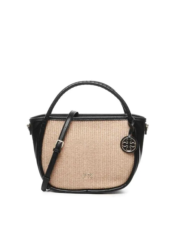 V°73 Sac Bandoulière - Noir | 73BS90002FLAMINIANATURALENERO