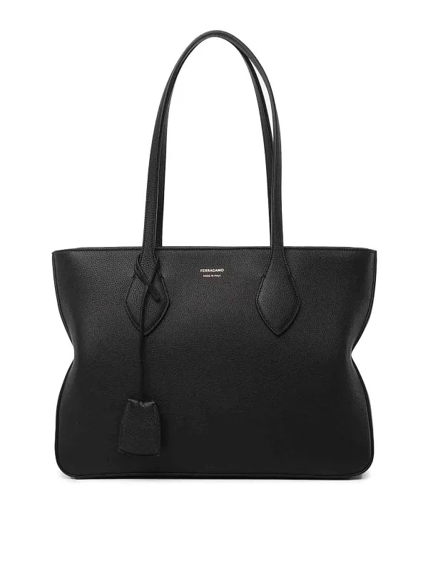 Ferragamo Sac Cabas - Noir - Noir - Femme | 219861779343001