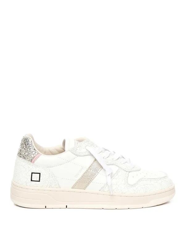 D.A.T.E. Baskets - Blanc - Blanc - Femme | W421CRSHGP