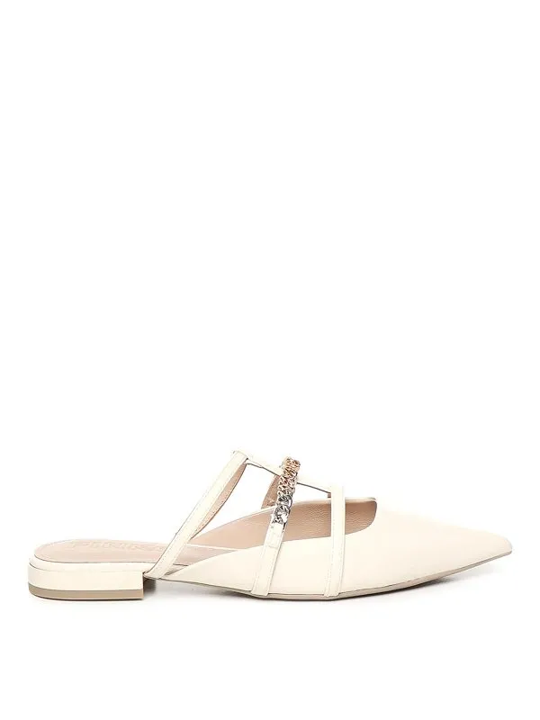 Pinko Mules - Blanc - Blanc - Femme | SD0275E002DY7 | thebs.com