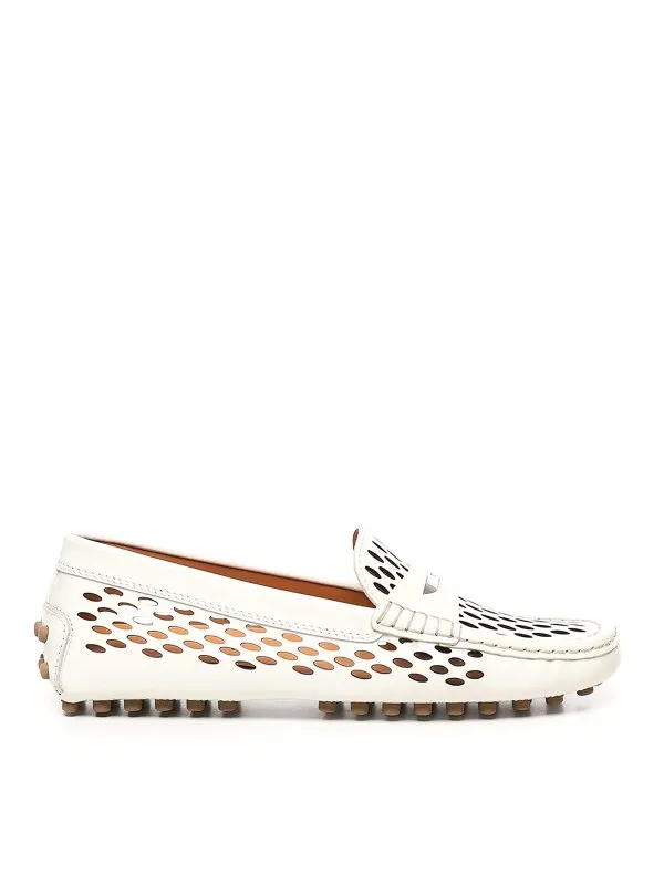 Tod's Mocassins - Blanc - Blanc - Femme | XXW22L0JB10U18B015