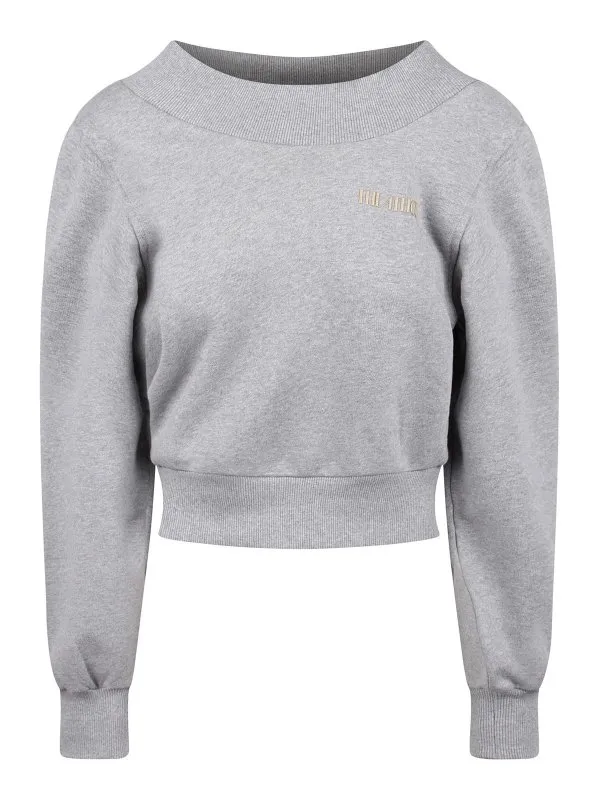 The Attico Sweat-Shirts - Gris - Gris | 250WCF00020JJF007AA876