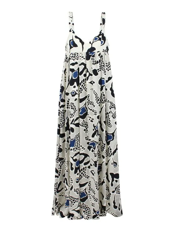 Ulla Johnson Maxi Robe - Multicolore - Femme | PS250126PORCELAIN
