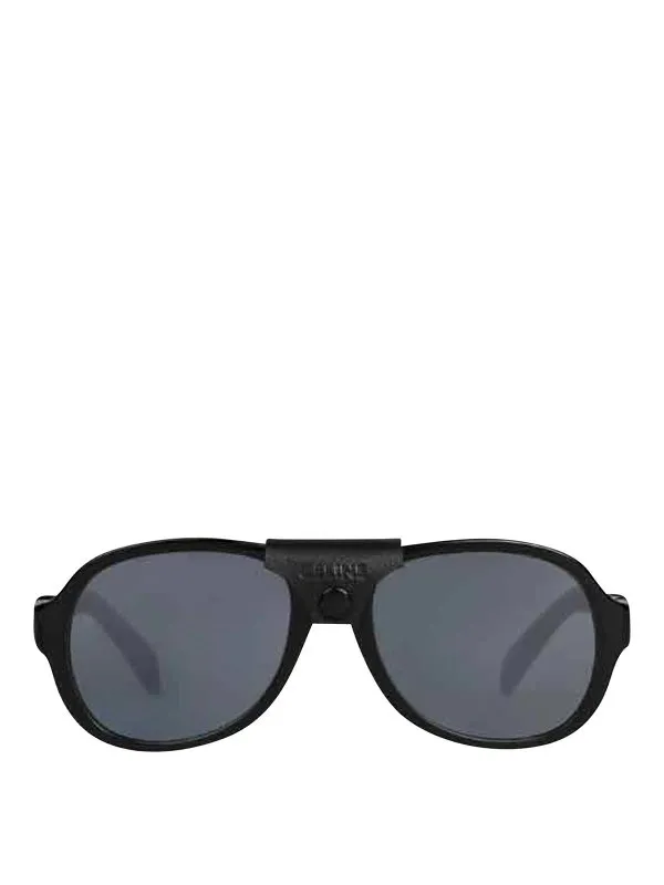 Céline Lunettes - Noir - Noir - Homme | 4S301CPBL38NO