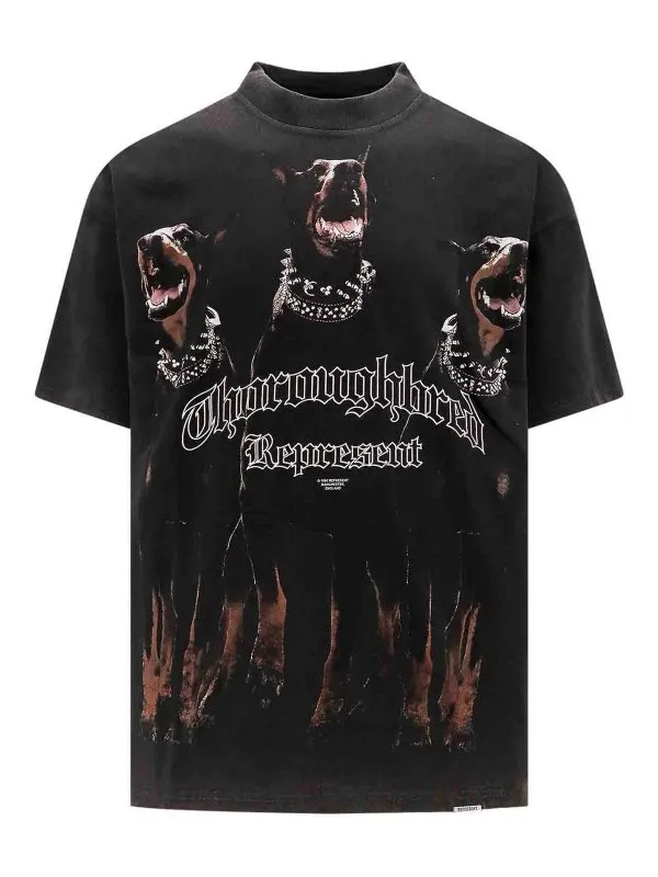 Represent T-Shirt - Noir - Noir - Homme | MLM41135003