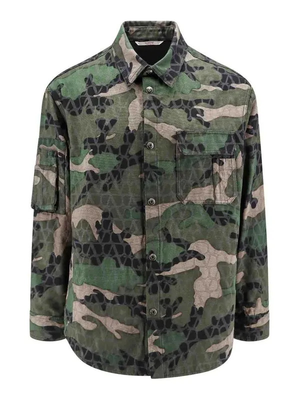 Valentino Veste Casual - Vert - Vert - Homme | 5V3CIA07AA5WUH