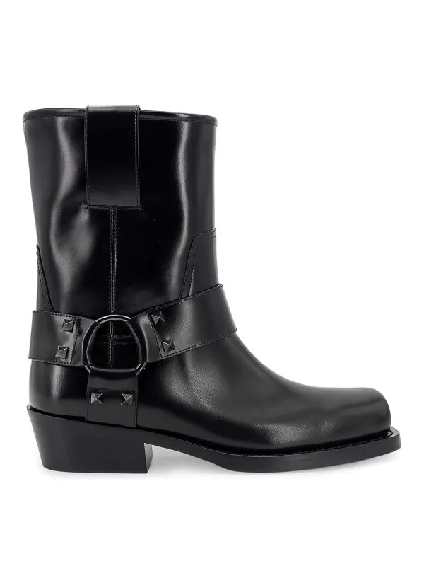 Valentino Garavani Bottes - Noir - Noir - Femme | 5W0S0KN4NIB0NO