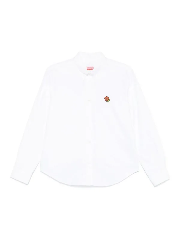 Kenzo Chemise - Blanc - Blanc - Femme | FF52CH2649LO01